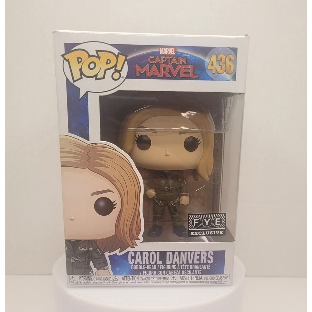 Funko Pop Carol Danvers #436 FYE Exclusive Marvel